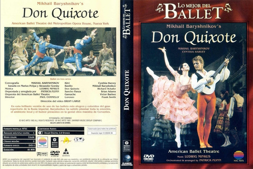 Don Quixote ( Mikhail Baryshnikov) Ballet - Dvd