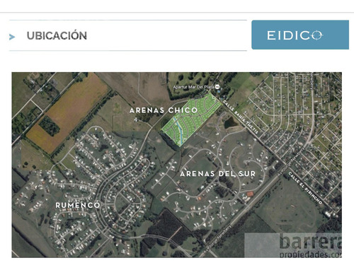 Terreno En Arenas Del Sur Chico