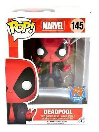 Imagen 1 de 2 de Funko Pop #145 Deadpool - Px Preview