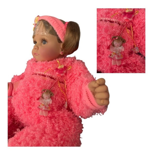 Muñecas Geli Original . Carla 221 (50 Cm) Violeta