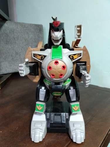 Power Rangers Mighty Morphin 2015 Green Ranger Dragonzord (Usado)