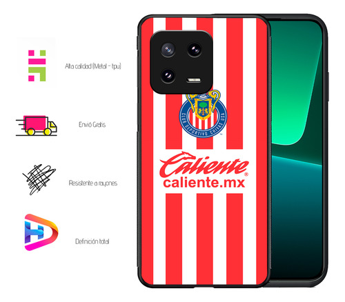 Funda + Extra Para Xiaomi, Poco (todos) Cluub Chiivas Poco M6