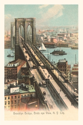 Libro Vintage Journal Brooklyn Bridge, New York City - Fo...