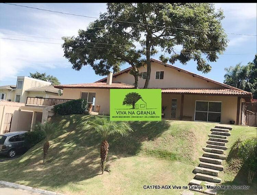Casa Com 5 Dormitórios À Venda, 540 M² Por R$ 1.550.000,00 - Granja Viana Granja Caiapiá - Cotia/sp - Ca1763
