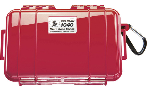 Pelican 1040 Micro Case (solid Red With Black Lining)