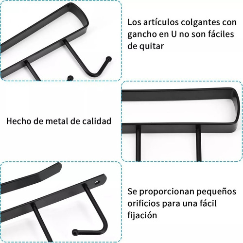 Imagen 6 de 10 de Organizador Colgador De Paños Tazas Utensilios Ollas Cocina