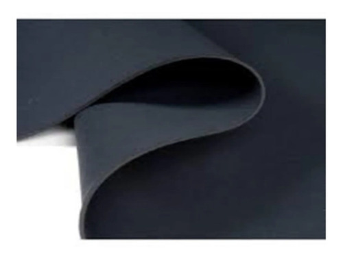 Tela Neopreno Textil Rollo 3m X 1.4m Forrado Lycra Negro