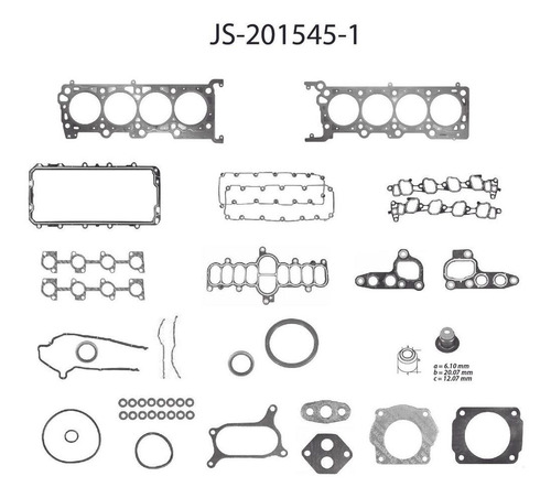 Kit Juntas Ford F-150 Lariat 2000-2003 4.6 8v