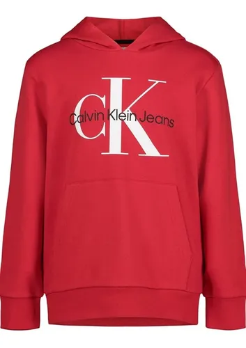 Sudadera roja calvin klein hot sale