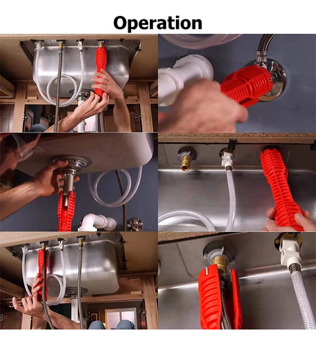 Llave De Lavabo 8 En 1