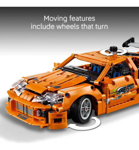 Kit De Construcción Lego Technic Rápido Y Furioso Para Toyot