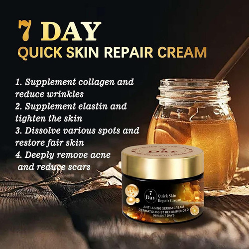 - Crema Reparadora Rápida De La Piel De 7 Días