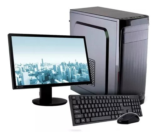 Imagen 3 de 10 de Computadora Pc I3 , Hd 500gb 4 +monitor 19 Pulgadas + Wifi