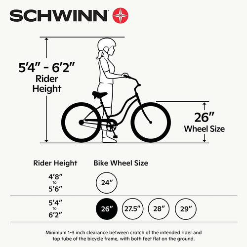 Triciclo Adultos 26 Pulgadas Varios Colores Schwinn Meridian