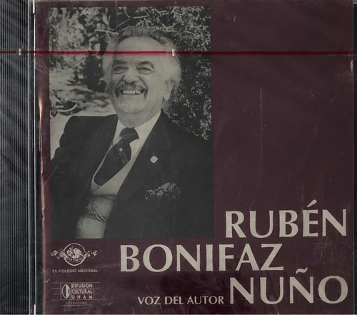 Rubén Bonifaz Nuño Cd. Voz Del Autor Unam. Sellado