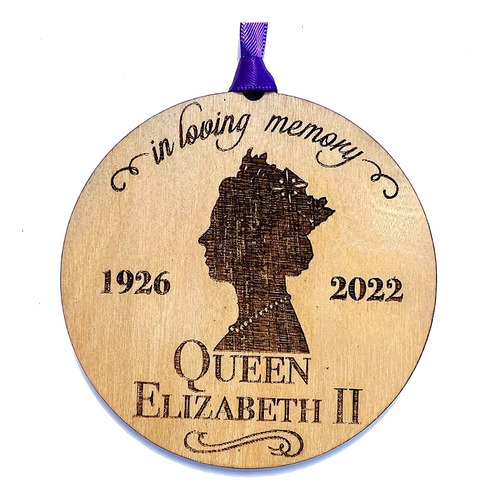 Queen Elizabeth Ii 19262022 In Loving Memory Ornament  ...