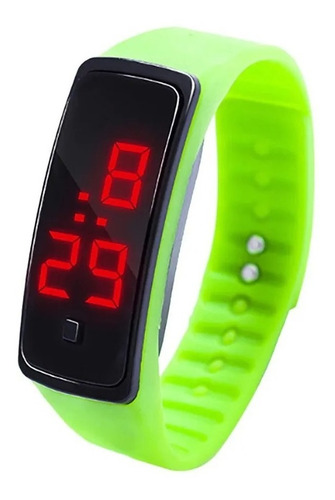Reloj Pulsera Led Silicona Unisex Deportivo Ajustable Touch
