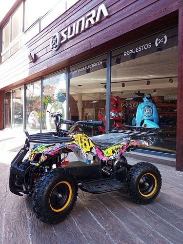 Imagen 7 de 11 de Cuatriciclo Electrico Atv Mini 800w Niño Niña Sunraleloir
