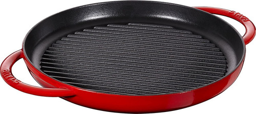 Staub® Sartén Grill Con Asas Hierro Fundido 30 Cm Rojo