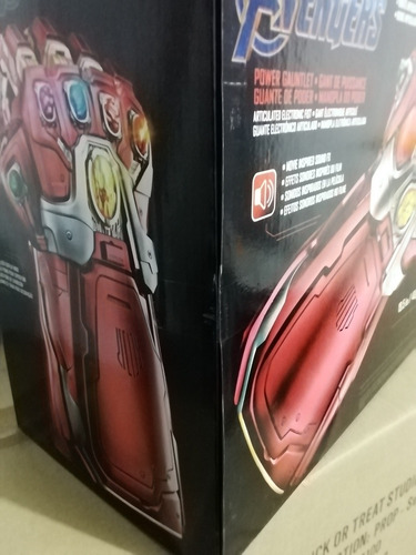 Guante Poder Nano Gauntlet Avengers Marvel Legends Electróni (Usado)