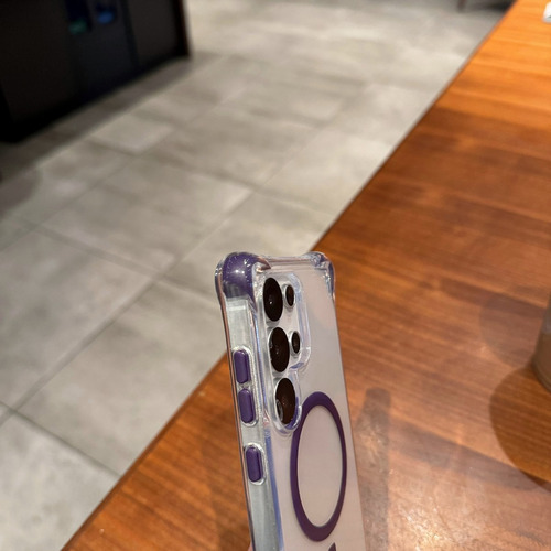 Funda Para Samsung Galaxy Transparente Acrigel Esquinas Reforzadas For Magsafe Case