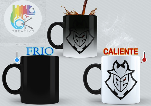 Taza Magica G2 League Of Legends- Ok Creativo