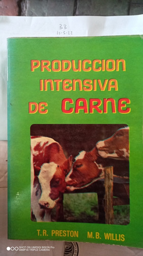 Libro Producción Intensiva De Carne. Preston Y Willis