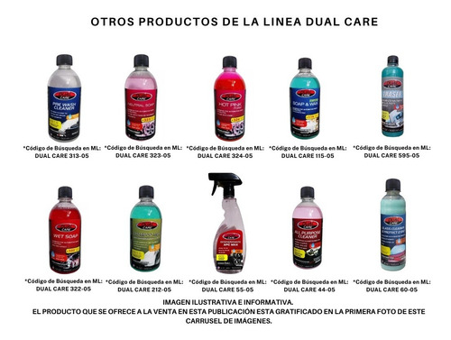 Imagen 3 de 10 de Limpiador Soap & Wax Sintética 500ml Concentrado 1:100