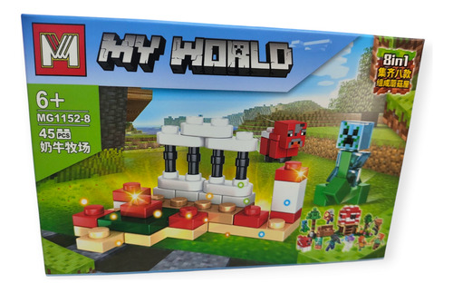 Bloques Para Armar Minecraf My World Setx8 334 Minecraf