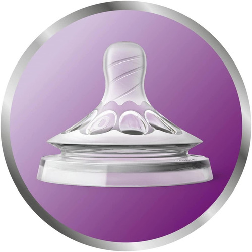 Tetina Natural Philips Avent Scf045/27 3m+ Flujo Variable