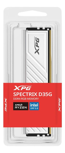 Memoria Ram Xpg Spectrix D35g Rgb Ddr4 3200mhz 8gb Blanco