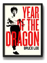 Comprar Cuadro Bruce Lee Kung Fu Artes Marciales Dragon Decoracion