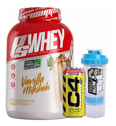 Proteina Whey Prosupps 5lb - Ps Whey Vanilla Milkshake