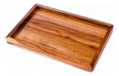 Bandeja De  Madera  De Tzalam 30 X 20cm Charola