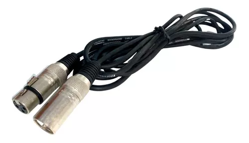 Cable Micrófono XLR 5m - Nippon America Electrónica