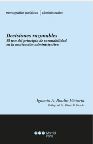 Decisiones Razonables (boulin Victoria, Ignacio A. Prólogo D