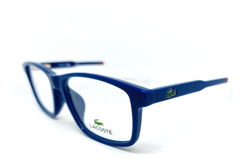 Armazón Oftálmico Marca Lacoste Acetato Azul 