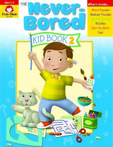 The Never-bored Kid Book 2 Ages 4-5, De Evan-moor Educational Publishers. Editorial Evan Moor Educational Publishers, Tapa Blanda En Inglés