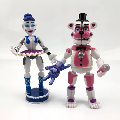 Kit 5 Bonecos Five Nights At Freddy 'S Fnaf Action Figure - Hvmix - Action  Figures - Magazine Luiza