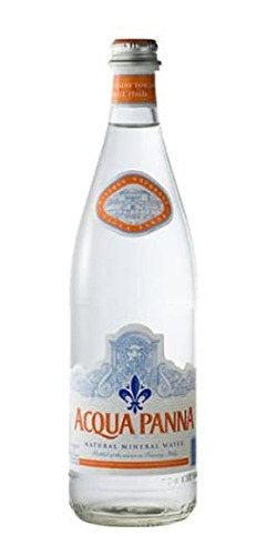 Agua Acqua Panna Toscana Italia X 750cc Botella Vidrio