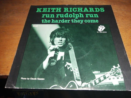 Keith Richards Run Rudolph Run Simple 7 Original Holand 1978