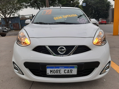 Imagem 4 de 15 de Nissan March 2019 1.0 12v S 5p Financio Em Ate 60x S/entrad
