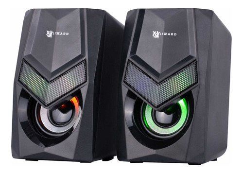 Parlantes Gamer X-lizzard Usb Con Rgb - Soto