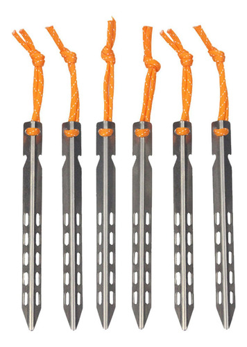 Estacas Para Tienda De Campaña 16 Cm En De V Clavos De Tierr