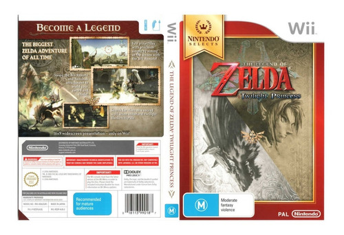 The Legend Of Zelda  Twilight Princess Wii Usado