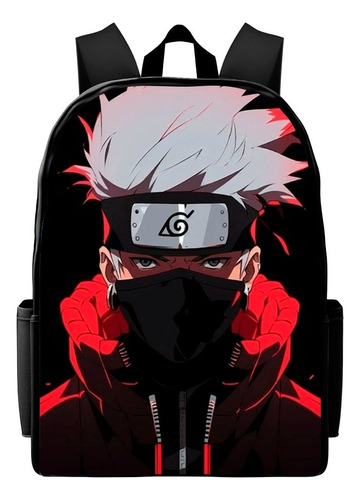 Bolsa Masculina Feminina Mochila Personagens Animados Naruto Desenho do tecido M04