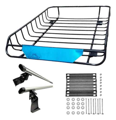 Kit Avanza Canastilla Barras Aluminio Porta Equipaje Rack