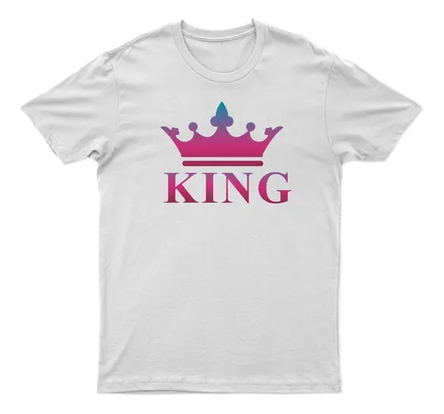 Playera king y queen hotsell