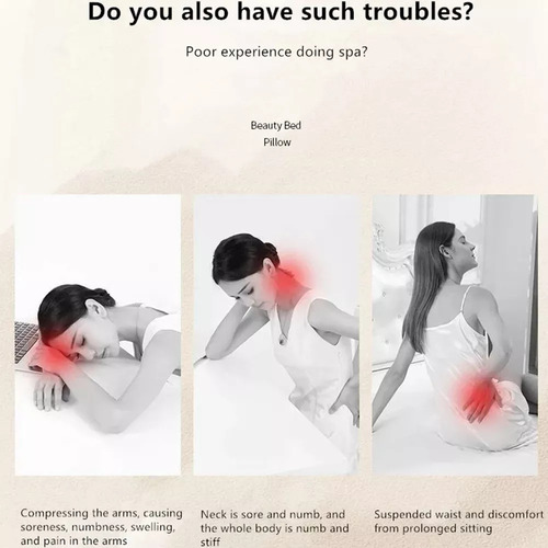 Reposacabezas Con Soporte Para Cama De Masaje