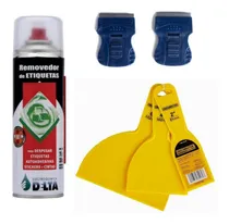 Comprar Kit Removedor De Etiquetas Espatula Raspador Rasqueta